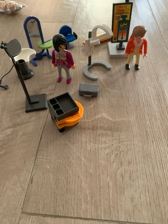 Peluquería Playmobil: figuras y accesorios