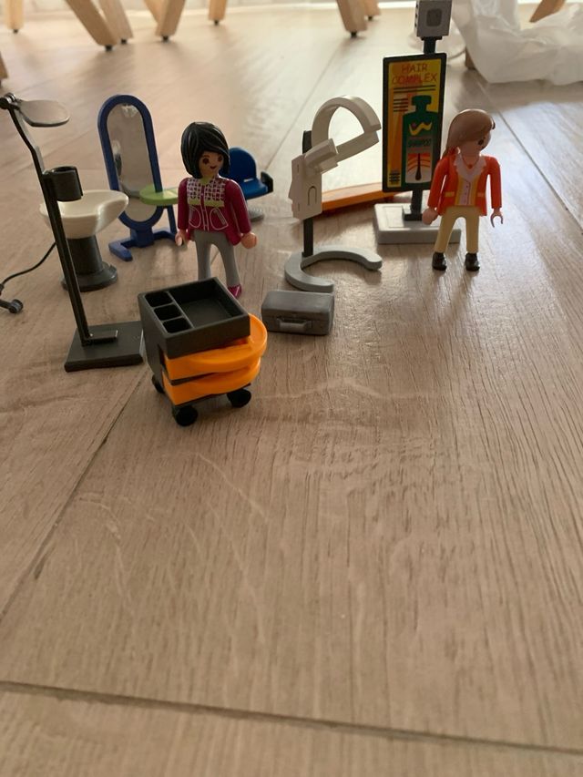 Peluquería Playmobil: figuras y accesorios
