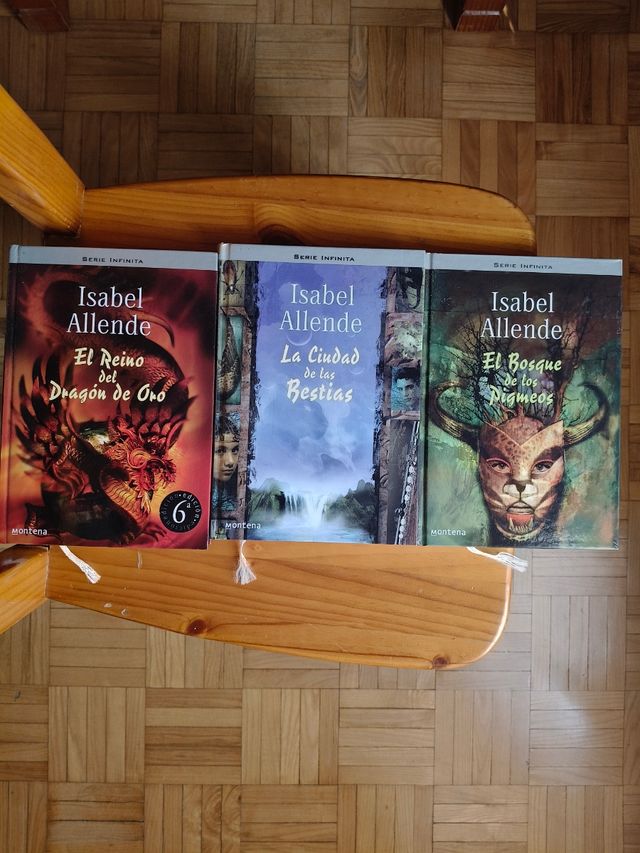 Libros x3 Isabell Allende