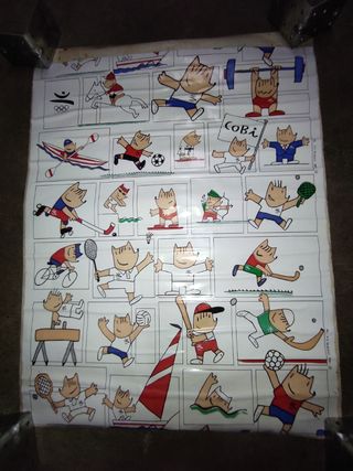 Poster Juegos Olímpicos Cobi 92