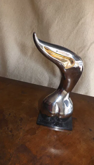 Estatueta mulher Galos - Escultura