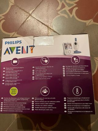 Vigilabebés con vídeo y audio Philips Avent