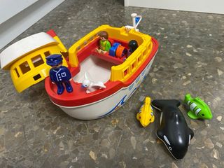 Barco Playmobil infantil