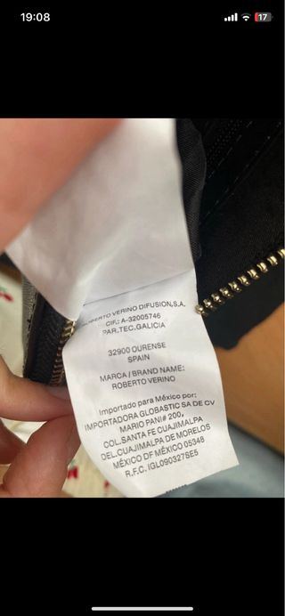 Bolso Roberto Verino - Negro