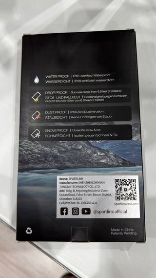 Funda móvil waterproof SPORTLINK iPhone 13 Pro Max