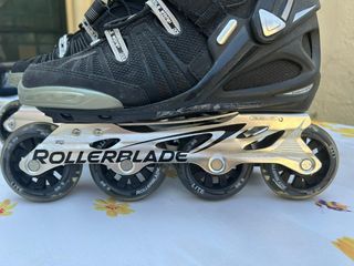 Patines Rollerblade , protecciones.