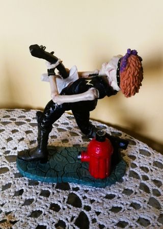 Figura Esqueleto Rockero
