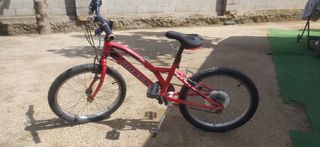 Bicicleta Monty KS 20" roja