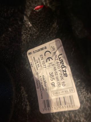 2 caschi da sci rosa Wed'ze per bambina