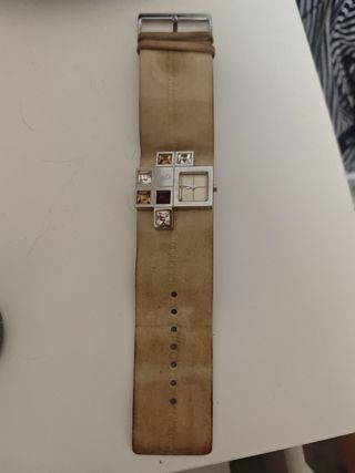 Reloj D&G Beige y Plata