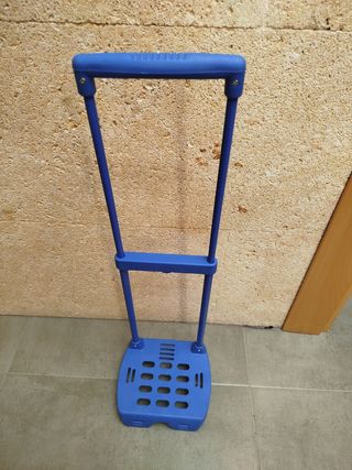 Carrito transporte azul