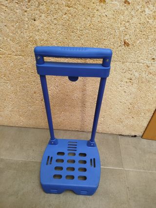 Carrito transporte azul