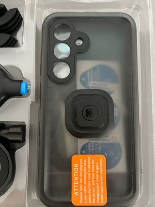 Soporte móvil bici/moto + funda