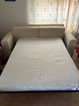 Sofás beige 2 plazas y 3 plazas Sofa cama