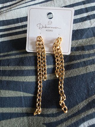 Pendientes dorados Dekorazón