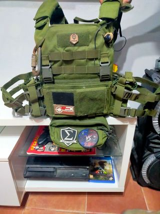 Chaleco táctico Airsoft Conquer