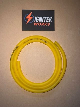 Manguito gasolina amarillo nuevo