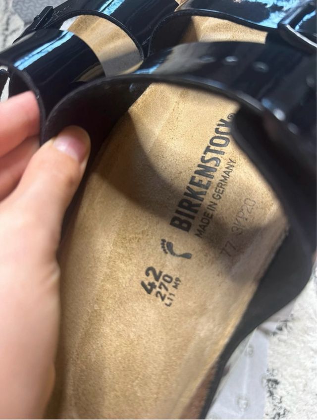 Birkenstock Arizona - Chanclas negras 42