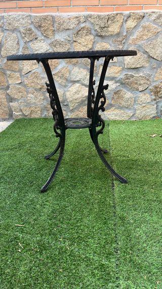 Mesa redonda hierro jardín - 60cm