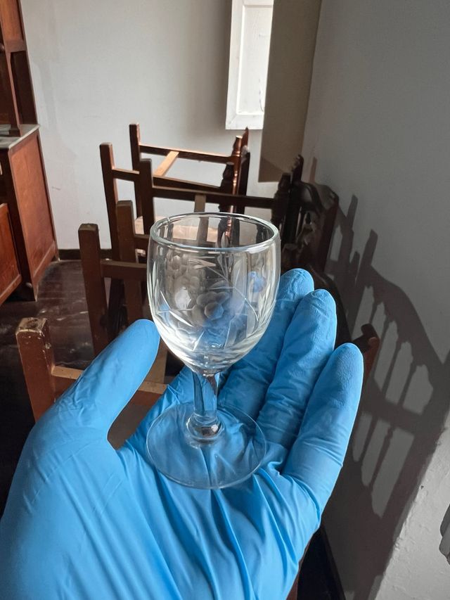 24 Copas chupito cristal