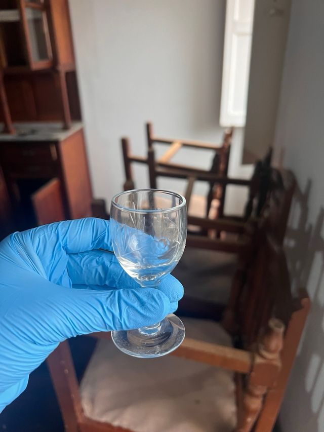 24 Copas chupito cristal