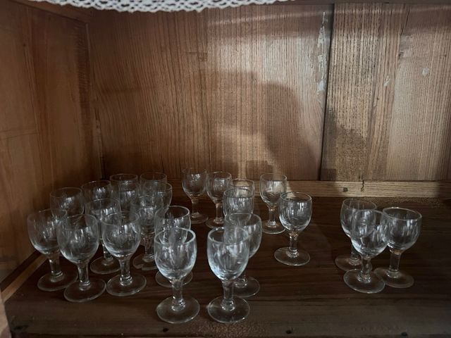 24 Copas chupito cristal