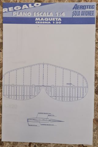 Planos Maqueta Avión Rc