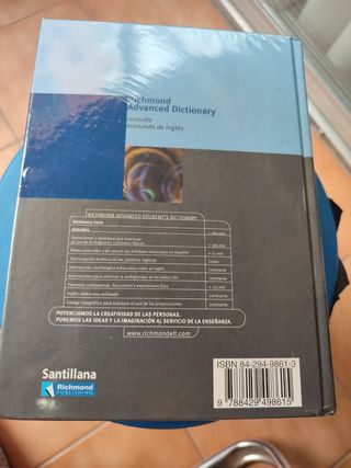 Richmond Advanced Dictionary/ Richmond dicciona...