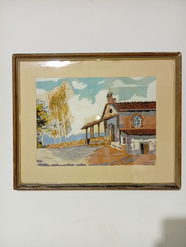 Acuarela Paisaje - A. Bargueño