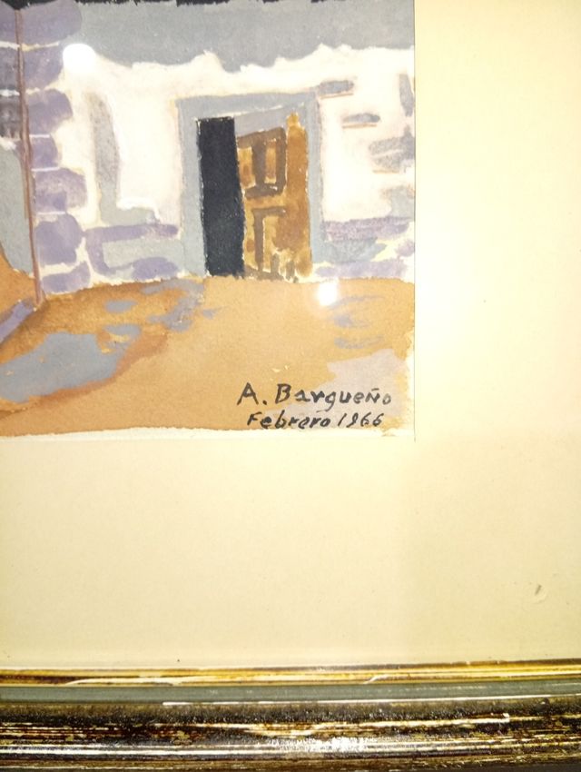 Acuarela Paisaje - A. Bargueño