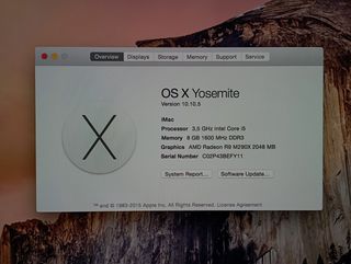 iMac 27" Retina 5K (2014) Apple
GOLPE EN PANTALLA