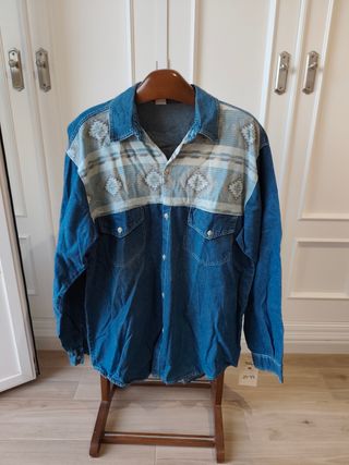 Camisa vaquera 3XL - Hombre