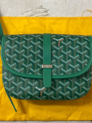 Bandolera Goyard verde