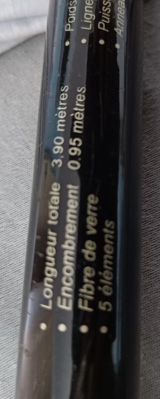 Caña Pesca Peacock 3900 + Carrete