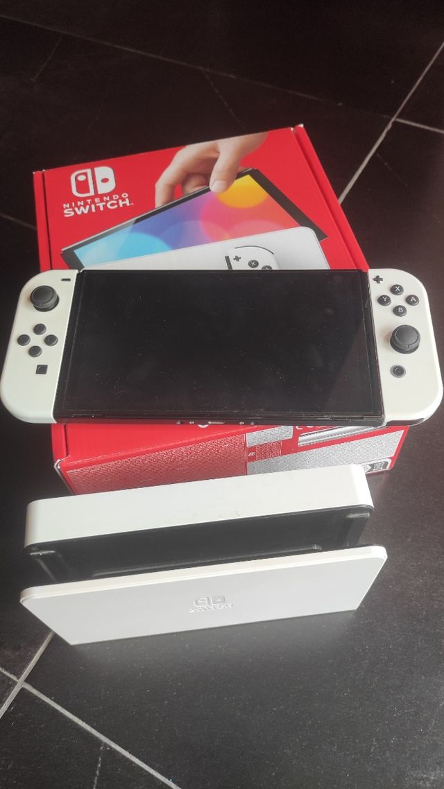 Nintendo Switch OLED Blanca