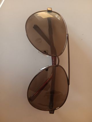 Ray-Ban Gafas Sol Marrón de cristal 