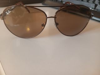 Ray-Ban Gafas Sol Marrón de cristal 