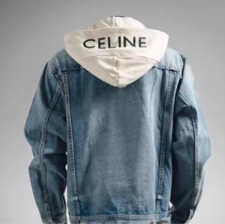 Cazadora vaquera Celine con capucha - M