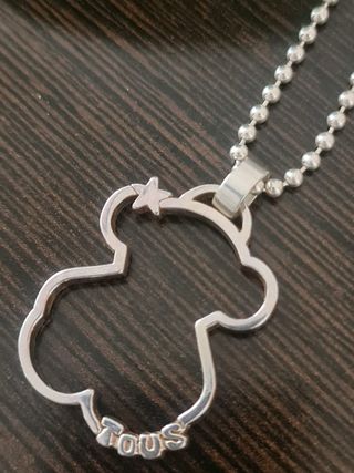 Collar Tous Plata - Oso