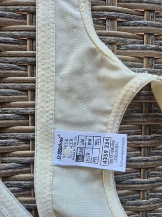 Reggiseno bianco in pizzo