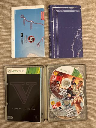 GTA V Edicion Especial Xbox 360 PAL