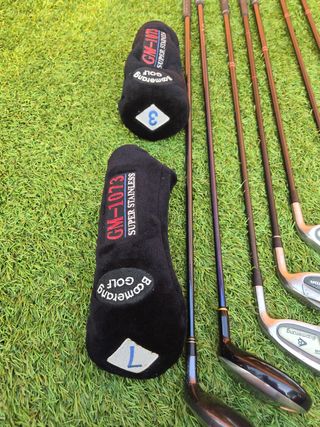 Juego palos golf Boomerang