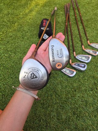Juego palos golf Boomerang