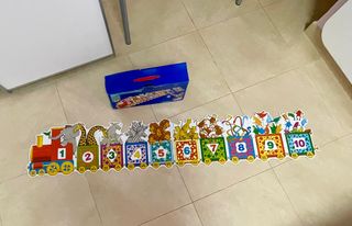 Puzzle Tren Animales Hazel Mill