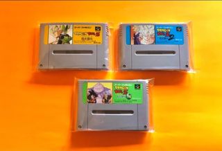 3x Dragon Ball Z SNES (Super Famicom)