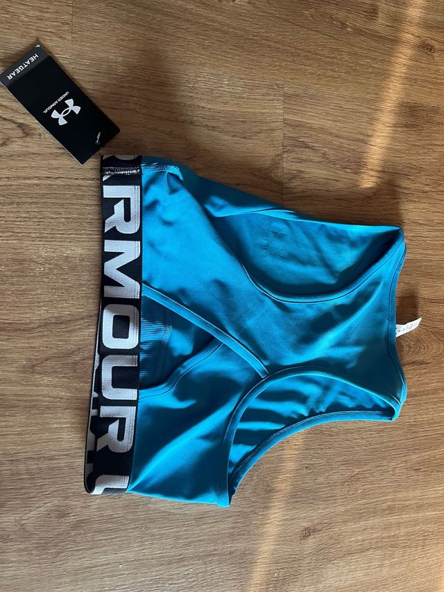 Top deportivo Under Armour azul - Talla S