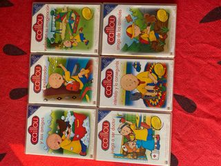 Caillou: 6 DVDs infantiles