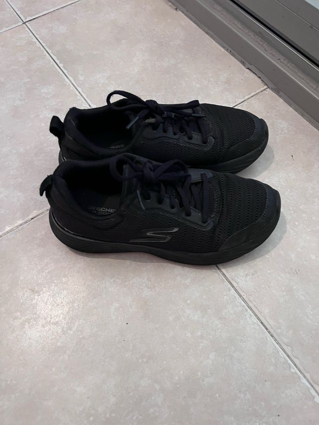 Zapatillas Skechers mujer negras