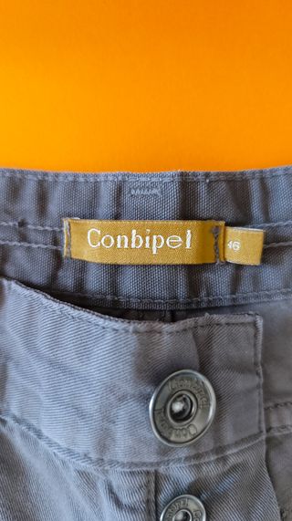 Shorts Combipel Marrone