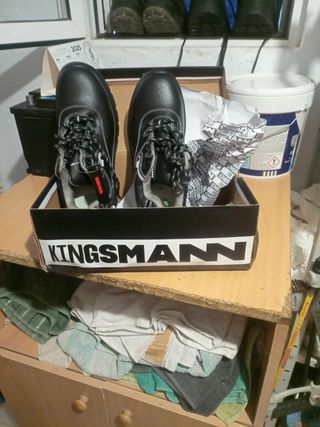 Zapatos seguridad KINGSMAN negros